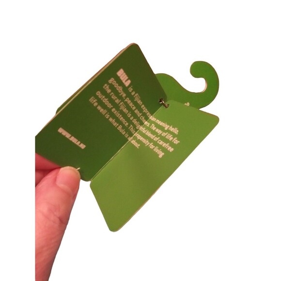 BULA Slouchy Beanie Cotton Hat Unisex Board Panel Cap Black Blue Multi O/S   NWT - Picture 10 of 13